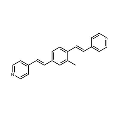 4,4'-((2-Methyl-1,4-phenylene)bis(ethene-2,1-diyl))dipyridine