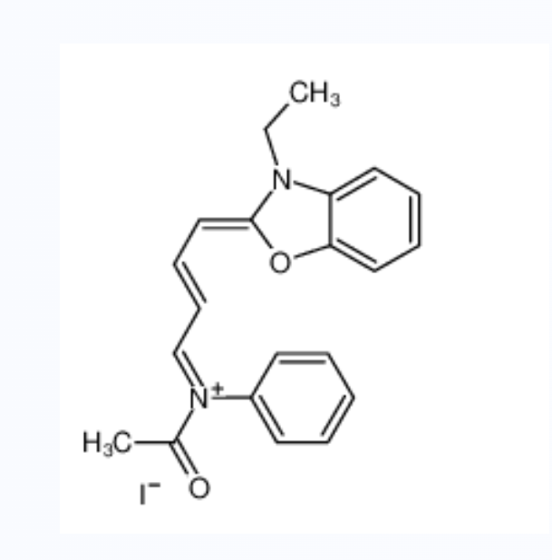 2-[4-(乙酰基苯基氨基)丁-1,3-二烯基]-3-乙基苯并恶唑鎓碘化物	