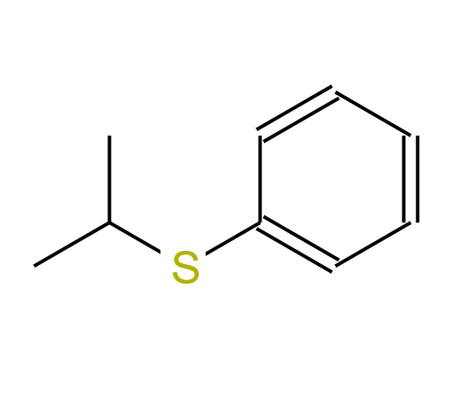 3019-20-3；苯基异丙基硫醚