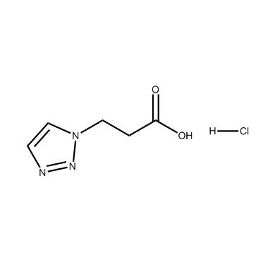 3-(1H-1,2,3-三唑-1-基)丙酸盐酸盐