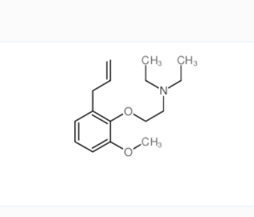 6006-09-3 N,N-二乙基-2-[2-甲氧基-6-(2-丙烯基)苯氧基]乙胺
