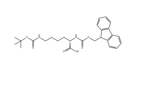 N-alpha-芴甲氧羰基-N-epsilon-叔丁氧羰基-L-赖氨酸