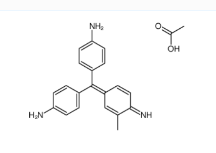 6155-92-6 二(4-氨基苯基)(4-氨基间甲苯基)甲醇乙酸酯
