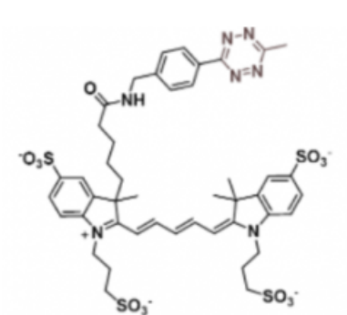 Alexa Fluor 647 Me-Tetrazine/甲基四嗪，Ex/Em(nm)647/668