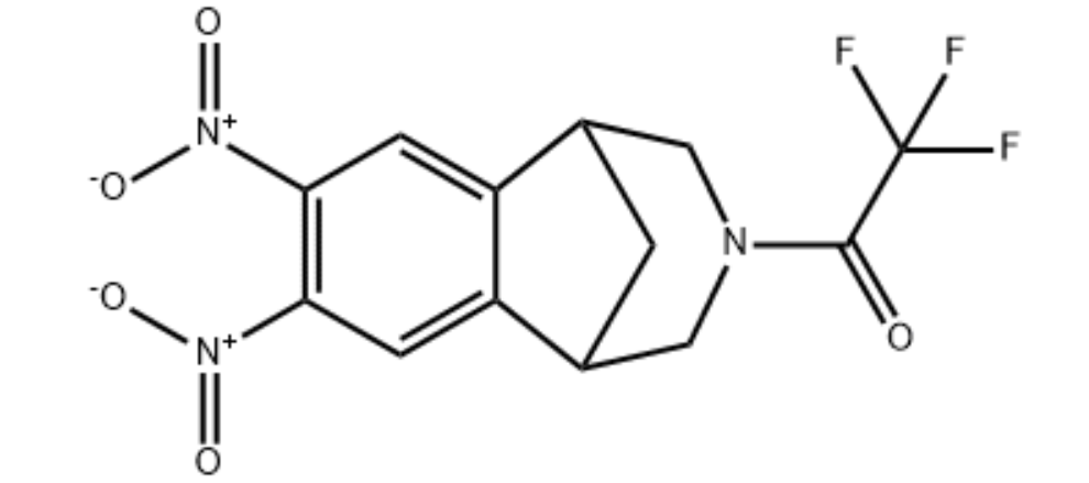 2,3,4,5-四氢-7,8-二硝基-3-(三氟乙酰基)-1,5-甲桥-1H-3-苯并氮杂卓