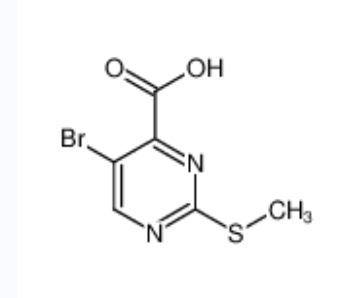 5-溴-2-(甲巯基)-4-嘧啶甲酸	