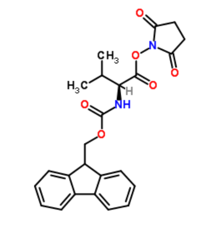 N-Fmoc-L-缬氨酸 N-丁二烯胺亚胺酯	