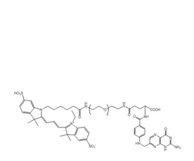 Cy3-PEG-Folate，Cy3-PEG-FA，Cy3-聚乙二醇-叶酸