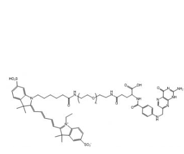 Cy5-PEG-Folate，Cy5-聚乙二醇-叶酸