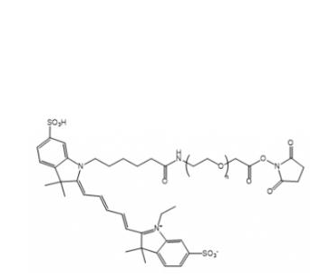 Cy5-聚乙二醇-活性酯