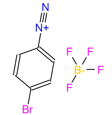673-40-5；4-溴重氮苯四氟化硼酸盐