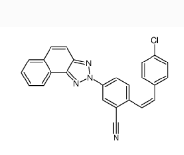 5516-20-1 2-[2-(4-氯苯基)乙烯基]-5-]三唑-2-基)苯甲腈