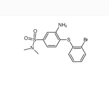 5592-64-3 3-氨基-4-[(溴苯基)硫代]-N,N,二甲基-苯磺酰胺