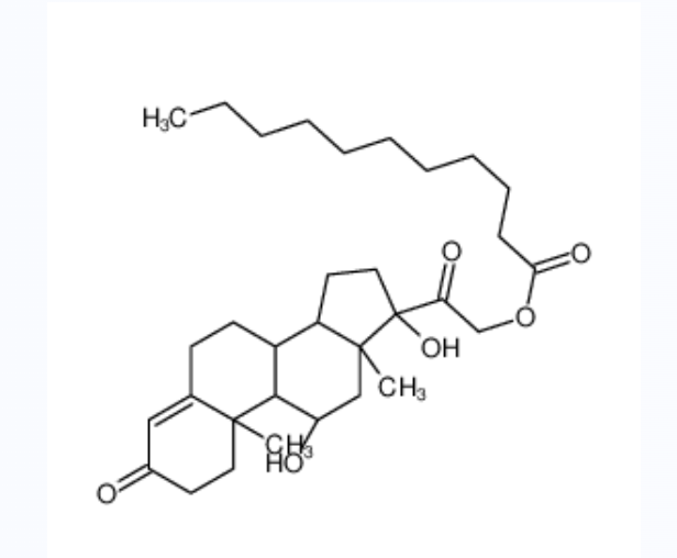 11beta,17,21-三羟基孕甾-4-烯-3,20-二酮 21-十一烷酸酯	