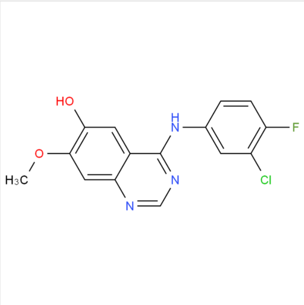 4-(3-氯-4-氟苯氨基)-7-甲氧基喹唑啉-6-醇