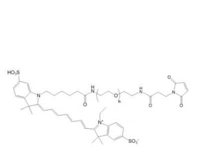 Cy7-聚乙二醇-马来酰亚胺