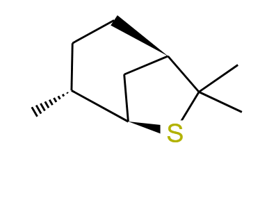 5718-75-2 (1R,4R,5R)-4,7,7-三甲基-6-硫代二环[3.2.1]辛烷