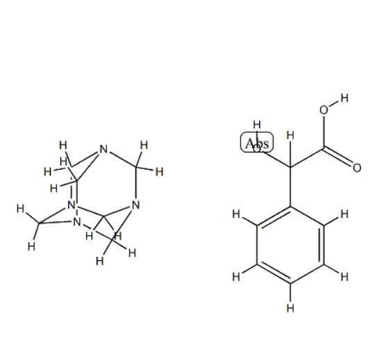 glycolic acid, compound with 1,3,5,7-