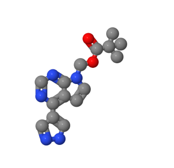[4-(1H-吡唑-4-基)-7H-吡咯并[2,3-D]嘧啶-7-基]甲基特戊酸酯