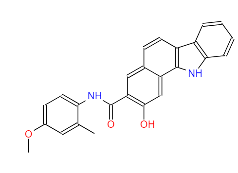 5840-22-2 2-羟基-N-(4-甲氧基-2-甲基苯基)-11H-苯并[a]咔唑-3-甲酰胺