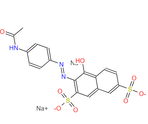 5858-61-7 3-[[4-(乙酰氨基)苯基]偶氮]-4-羟基萘-2,7-二磺酸二钠