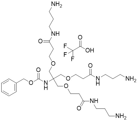 CBZ-TRIS-ACRYLATE-Diaminopropane TFA