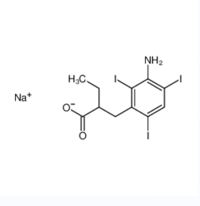 2-[(3-氨基-2,4,6-三碘苯基)甲基]丁酸钠
