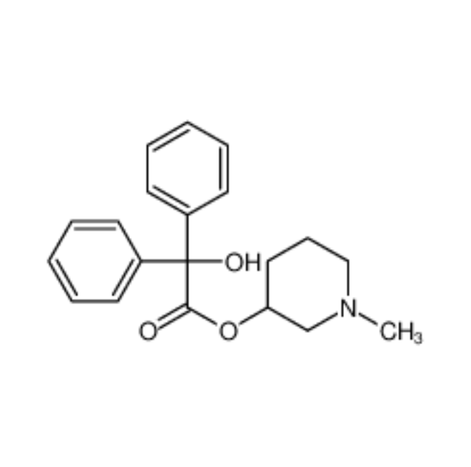 (1-甲基哌啶-3-基)2-羟基-2,2-二(苯基)乙酸酯