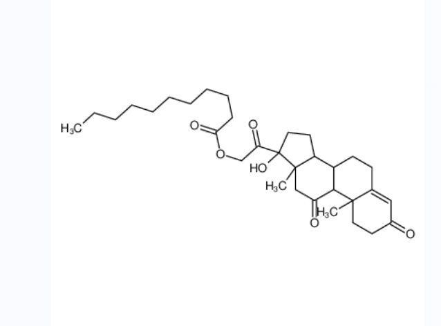 17,21-二羟基孕甾-4-烯-3,11,20-三酮 21-十一烷酸酯	