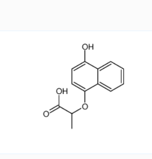 10154-97-9 2-(4-羟基-1-萘基氧基)丙酸
