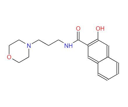 10155-47-2 3-羟基-N-[3-(4-吗啡啉基)丙基]-2-萘甲酰胺