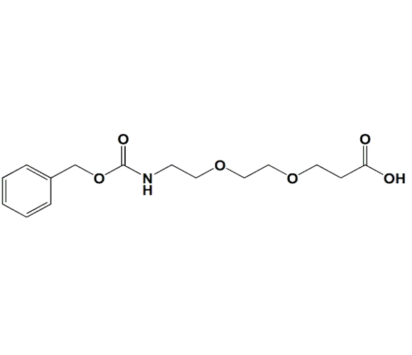 苯甲氧羰胺-PEG2-丙酸