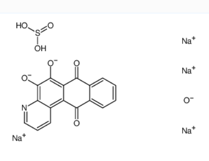 10181-46-1 钠亚硫酸酯5,6-二羟基萘并[2,3-f]喹啉-7,12-二酮(4:2:1)