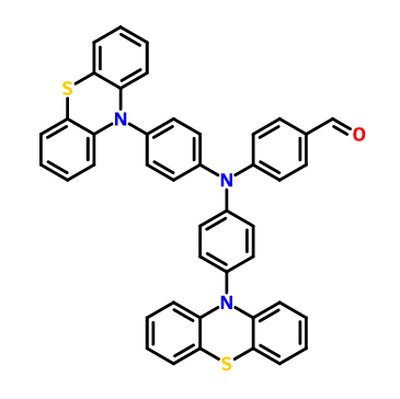 4-{N,N-双[4-(N-吩噻嗪基)苯基]氨基}苯甲醛