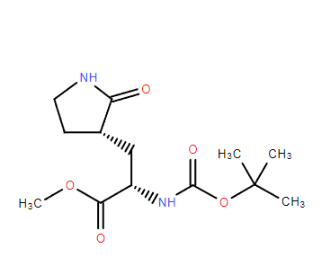 (S)-2-(Boc-氨基)-3-[(S)-2-氧代-3-吡咯烷基]丙酸甲酯