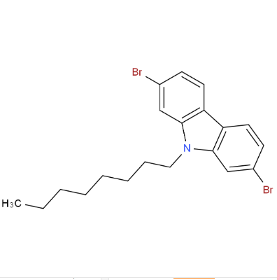 2,7-二溴-9-辛基咔唑