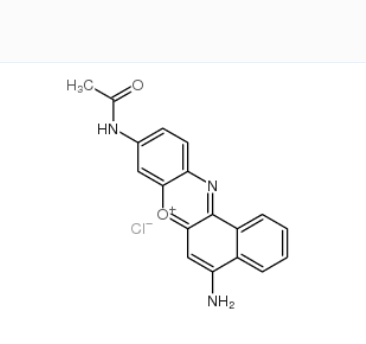 10430-46-3 9-(乙酰氨基)-5-氨基-苯并[a]吩恶嗪-7-鎓氯化物(1:1)