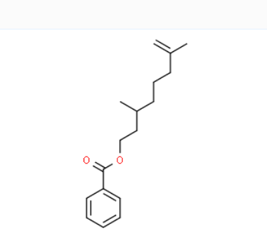 10486-12-1 (-)-3,7-dimethyloct-7-enyl benzoate