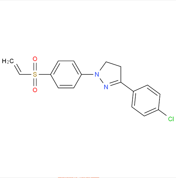 3-(4-氯苯基)-4,5-二氢-1-[4-(乙烯基磺酰基)苯基]-1H-吡唑