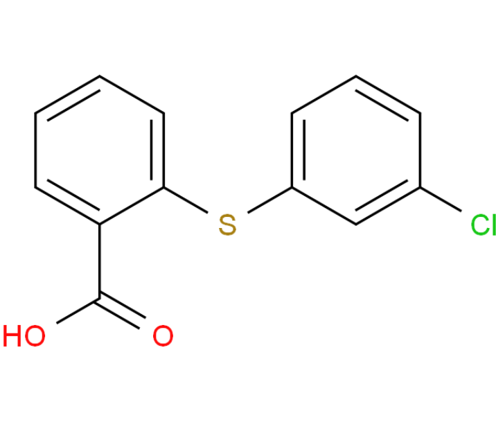 2-(3-氯苯硫基)苯甲酸