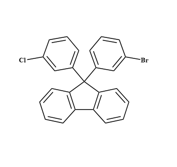 9-(3-溴苯基)-9-(3-氯苯基)-9H-芴；2268821-66-3