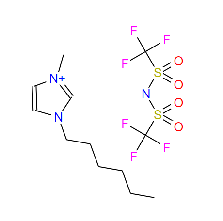 382150-50-7；1-己基-3-甲基咪唑二(三氟甲烷磺酰基)酰亚胺