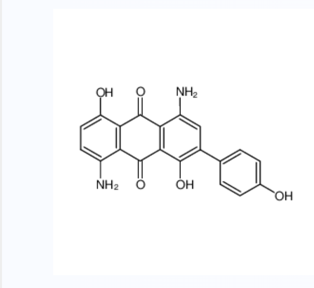 4,8-二氨基-1,5-二羟基-2-(4-羟基苯基)蒽醌	