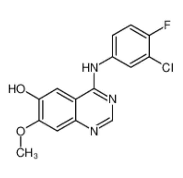 4-(3-氯-4-氟苯氨基)-7-甲氧基喹唑啉-6-醇