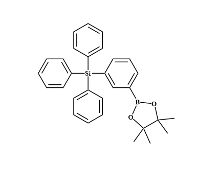 三苯基-3-硼酸频哪醇酯苯基硅烷；1391041-75-0