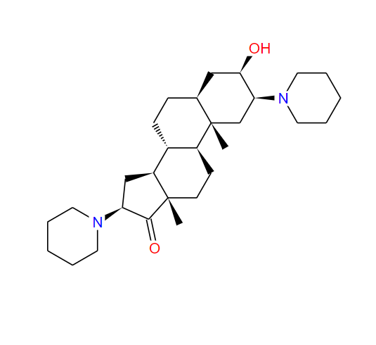 雄甾-3-羟基-2,16-双哌啶基-17-酮