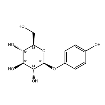 α-熊果苷；4-羟基苯基Α-D-吡喃葡糖苷；对苯二酚-beta-D-葡萄糖苷；熊果甙；熊果素