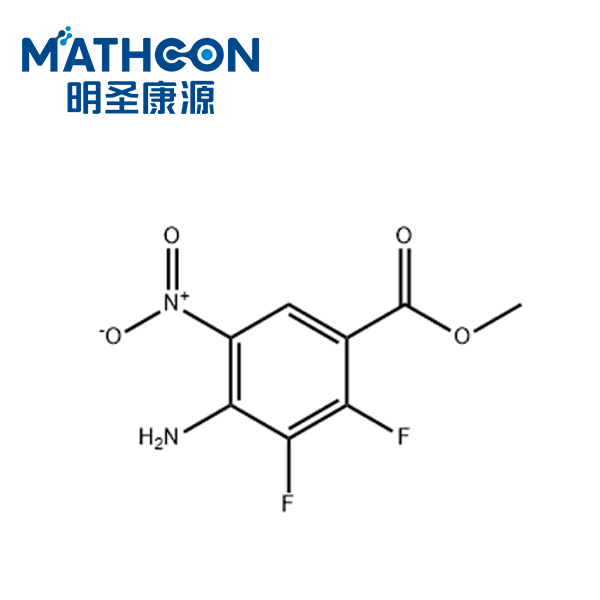 4-胺基-2,3-二氟-5-硝基-苯甲酸甲酯