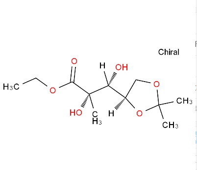 2-C-甲基-4,5-O-(1-甲基乙烯基)-D-阿拉伯糖酸乙酯