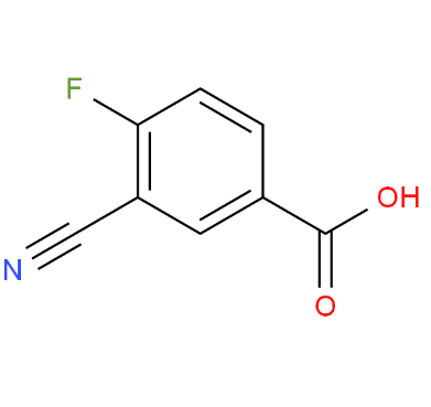 4-氟-3-氰基-苯甲酸
